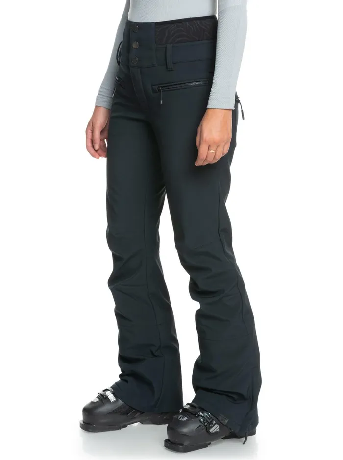Roxy Snow Pants Rising High Technical Snow Pants True Black 8211 Women