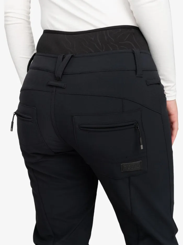 Roxy Snow Pants Rising High Technical Snow Pants True Black 8211 Women