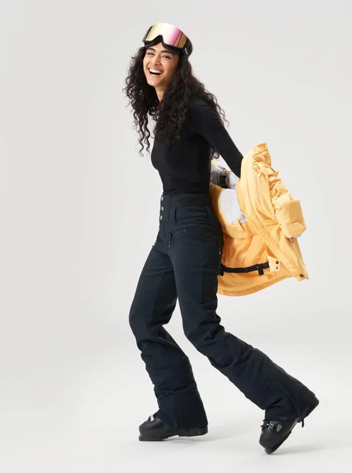 Roxy Snow Pants Rising High Technical Snow Pants True Black 8211 Women