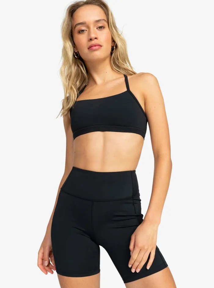 Roxy Sports Bras Kelia 7 Sports Bra Anthracite 8211 Women