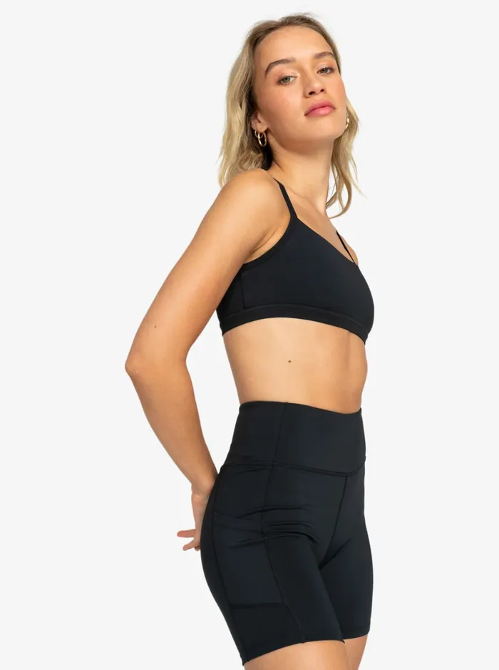 Roxy Sports Bras Kelia 7 Sports Bra Anthracite 8211 Women