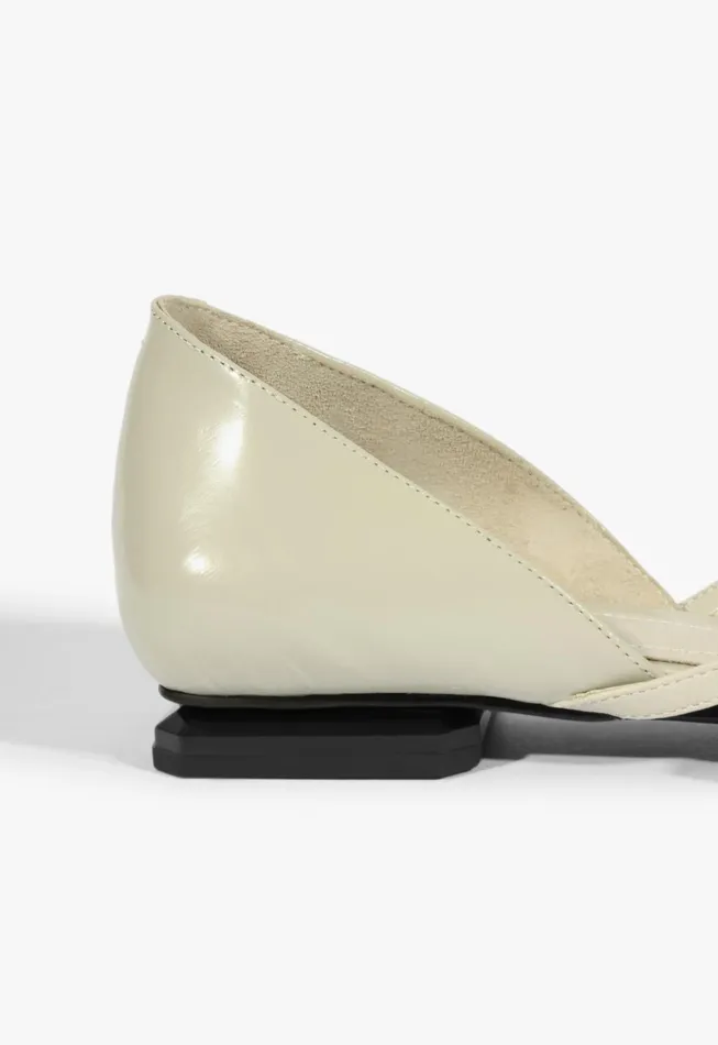 Rue Ballet Flat Grey Women Schutz Shoes Ballerinas
