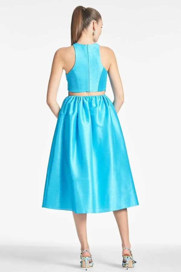 Sachin and Babi Alicia Dress 8211 Electric Blue Electric Blue Women Open Back