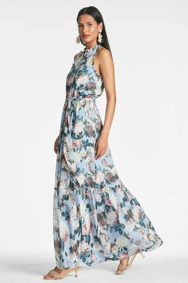 Sachin and Babi Blair Dress 8211 Ice Blue Garden Ice Blue Garden Women Long