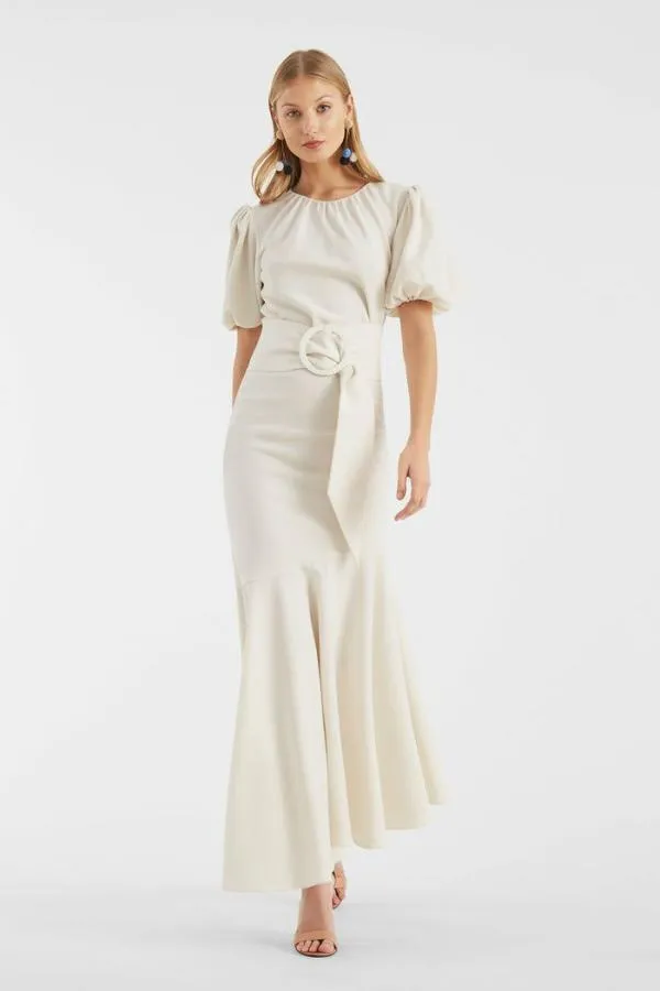 Sachin and Babi Camila Dress 8211 Ivory Ivory Women Plus Sizes