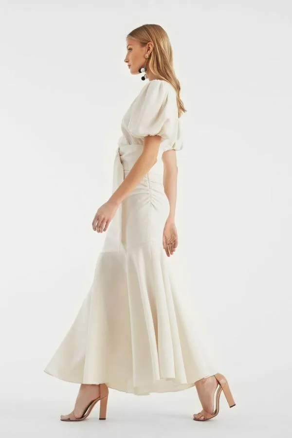 Sachin and Babi Camila Dress 8211 Ivory Ivory Women Plus Sizes