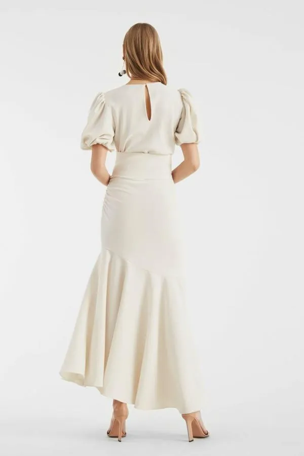 Sachin and Babi Camila Dress 8211 Ivory Ivory Women Plus Sizes