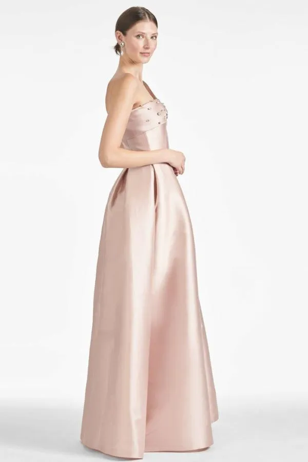 Sachin and Babi Delilah Gown 8211 Silver Peony Silver Peony Women Plus Sizes