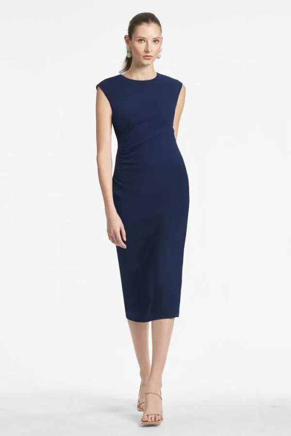 Sachin and Babi Diana Dress 8211 Navy Navy Women Midi