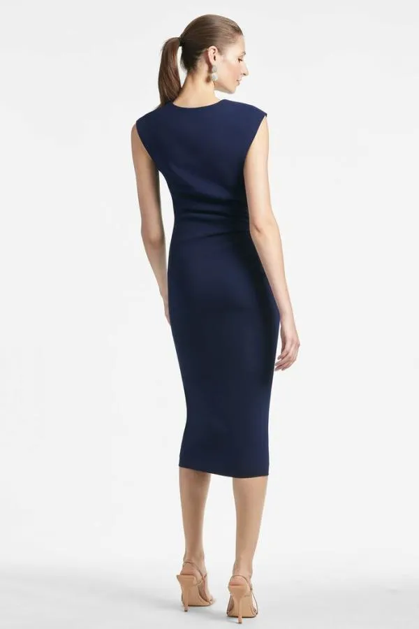 Sachin and Babi Diana Dress 8211 Navy Navy Women Midi