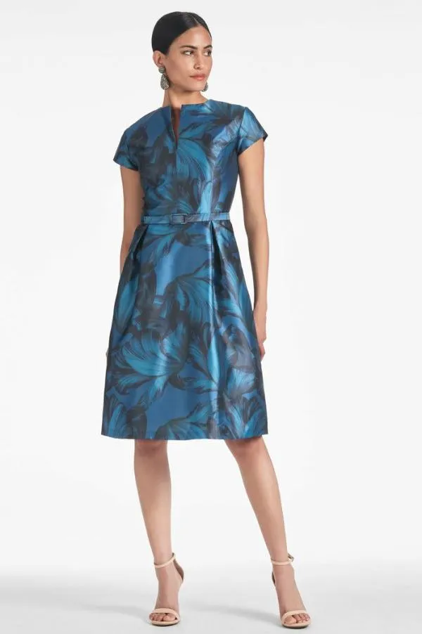 Sachin and Babi Maddox Dress 8211 Tonal Petal Tonal Petal Women Midi