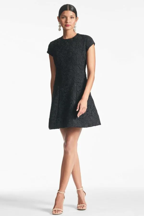 Sachin and Babi Penelope Dress 8211 Noir Noir Women Open Back