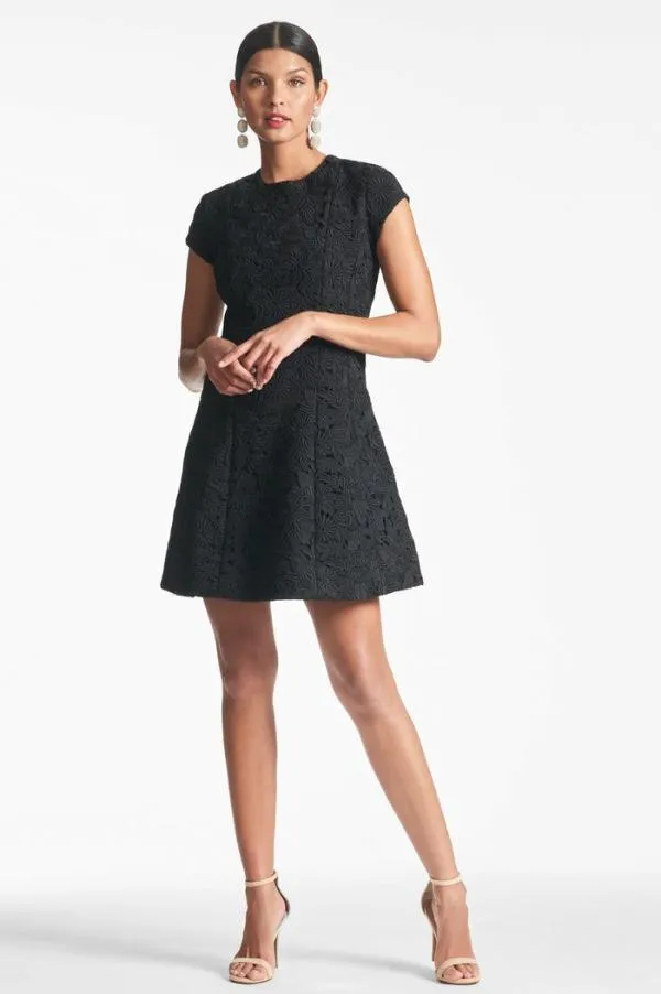 Sachin and Babi Penelope Dress 8211 Noir Noir Women Open Back