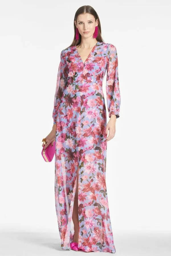 Sachin and Babi Penny Gown 8211 PinkPeriwinkle Dahlia Pinkperiwinkle Dahlia Women Plus Sizes