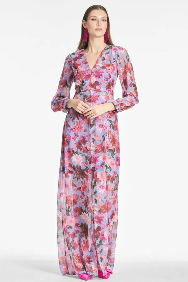 Sachin and Babi Penny Gown 8211 PinkPeriwinkle Dahlia Pinkperiwinkle Dahlia Women Plus Sizes
