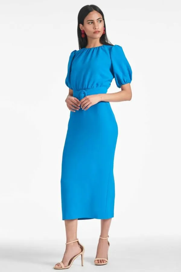Sachin and Babi Rebecca Dress 8211 Azure Azure Women Sheath