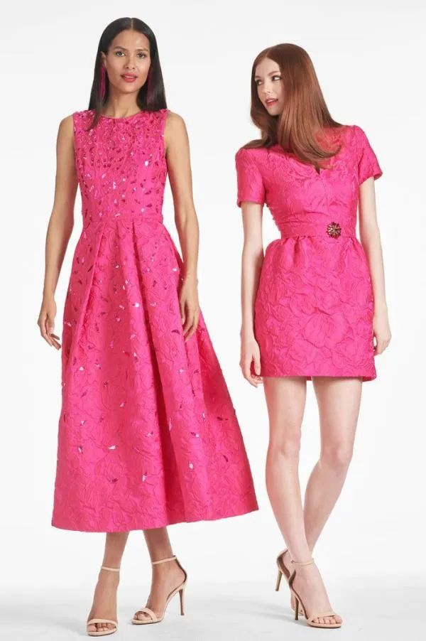 Sachin and Babi Rue Dress 8211 Fuchsia Fuchsia Women Mini