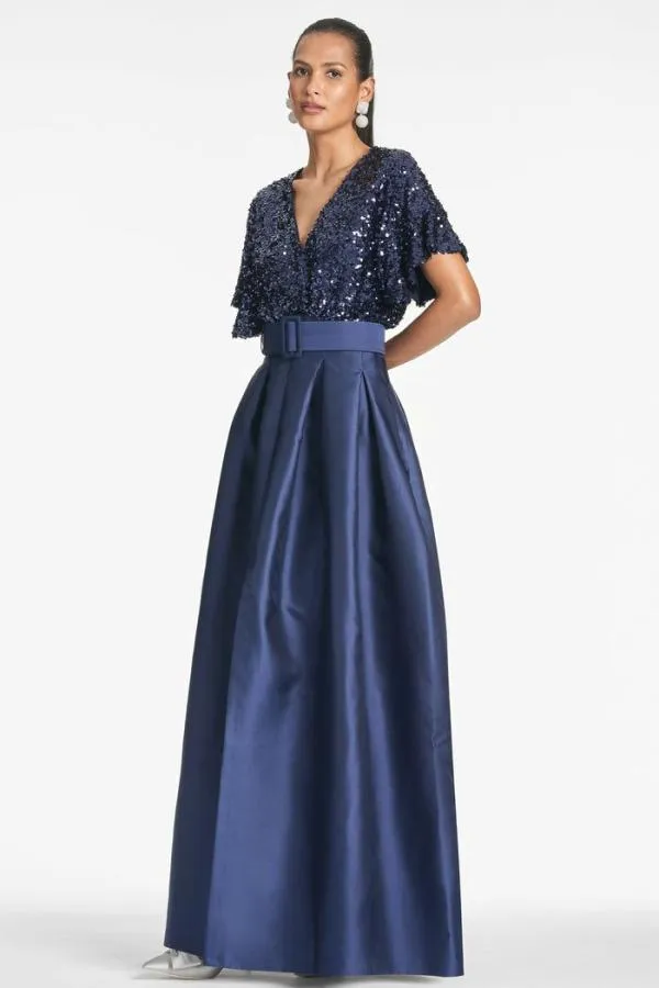 Sachin and Babi Simone Gown 8211 Night Sky Night Sky Women Plus Sizes