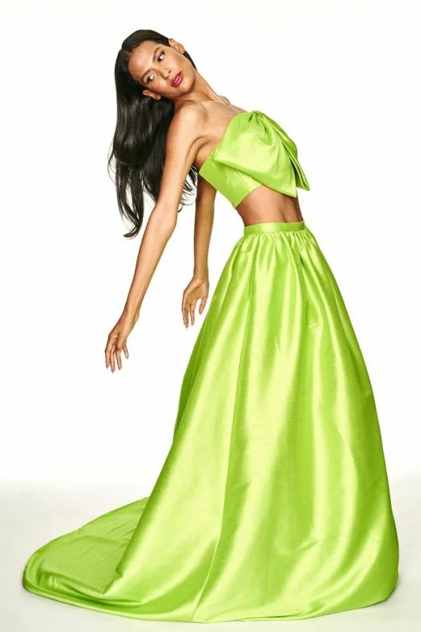 Sachin and Babi Sydney Skirt 8211 Electric Lime Electric Lime Women Matching Sets