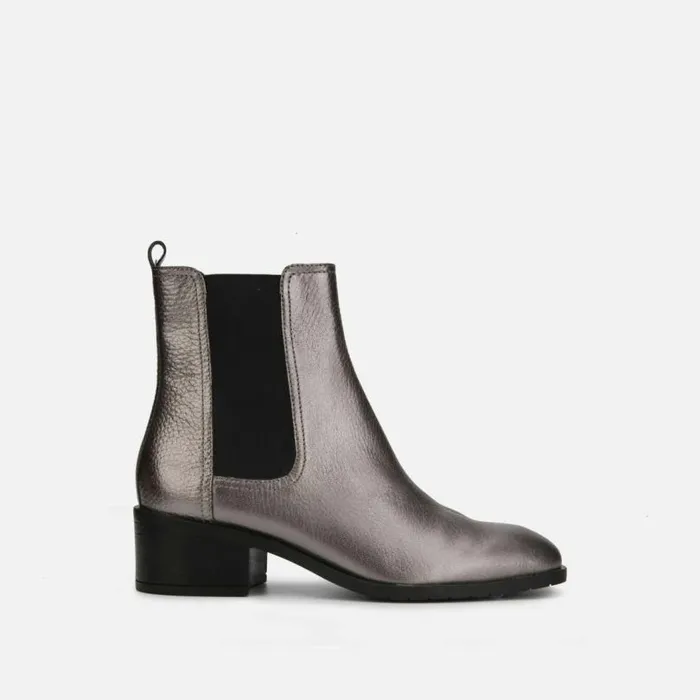 Salt Heeled Chelsea Boot Pewter Women Kenneth Cole Boots Booties