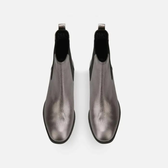 Salt Heeled Chelsea Boot Pewter Women Kenneth Cole Boots Booties