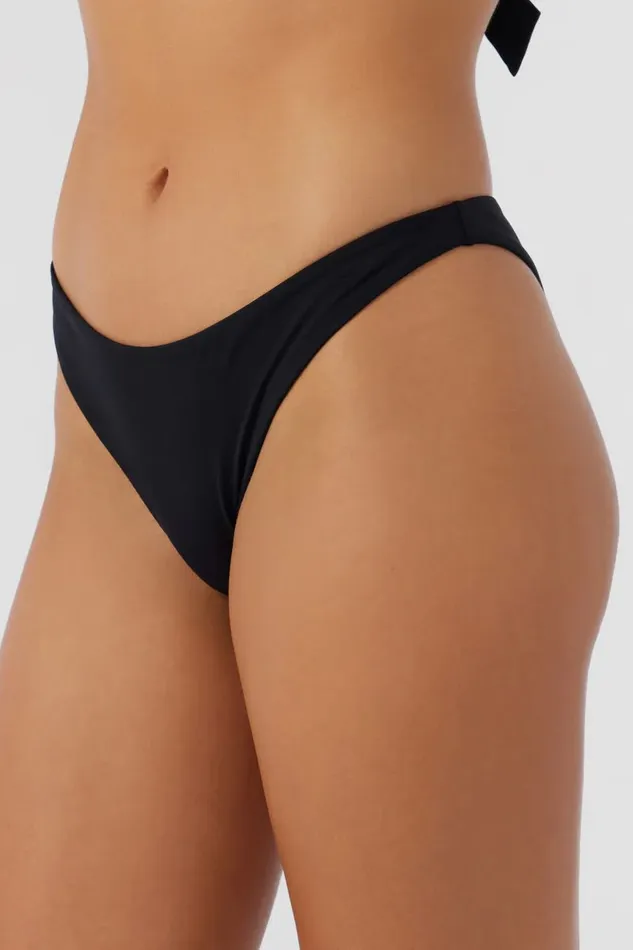 SALTWATER SOLIDS FLAMENCO HIGH CUT CHEEKY BOTTOMS Black Women O039NEILL Collections