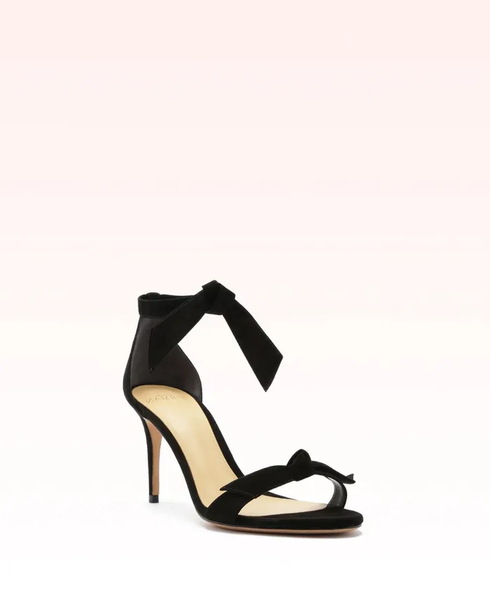 Sandals Women Alexandre Birman Designer Sandals For 8211 Clarita 75 Suede Sandal Alexandre Birman Black