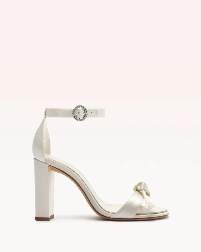 Sandals Women Alexandre Birman Designer Wedding Shoes 8211 Clarita Bridal Block 90 Satin Bianco 8211 Alexandre Birman Bridal Bianco Sandals Women Alexandre Birman Designer Wedding Shoes 8211 Clarita Bridal Block 90 Satin Bianco 8211 Alexandre Birman Bridal Bianco