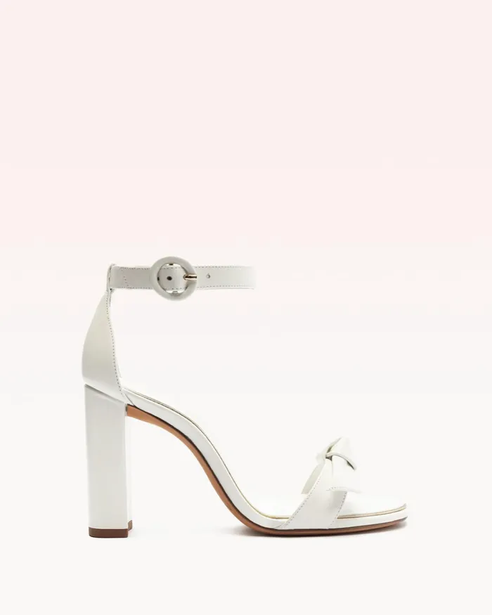 Sandals Women Alexandre Birman Designer Wedding Shoes 8211 Clarita Bridal Block 90 White 8211 Alexandre Birman Bridal White Sandals Women Alexandre Birman Designer Wedding Shoes 8211 Clarita Bridal Block 90 White 8211 Alexandre Birman Bridal White