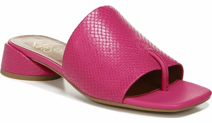 Sandals Women Franco Sarto Franco Loran Sandal Fuchsia Leather