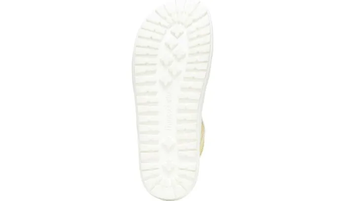 Sandals Women Franco Sarto Franco Niko Platform Sandal Light Yellow Leather