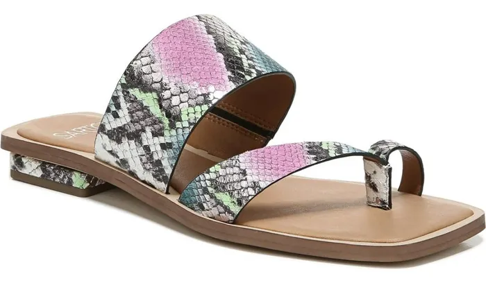 Sandals Women Franco Sarto Sarto Ediana Sandal Orchid Snake Leather