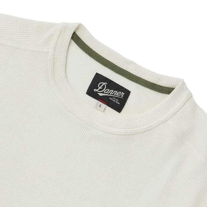 Santiam Waffle LS Tee Turtledove Men Danner Shirts