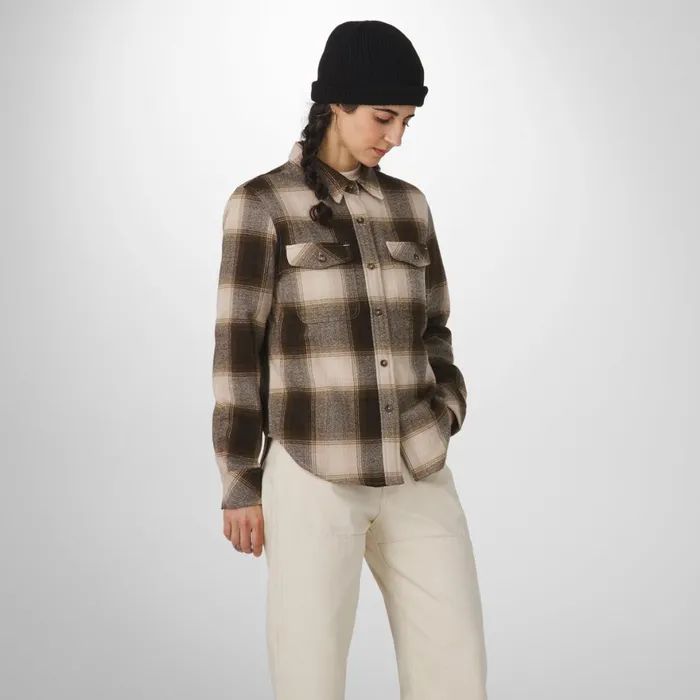 Sauvie Cotton Flannel Shirt Earth Plaid Men Danner Shirts