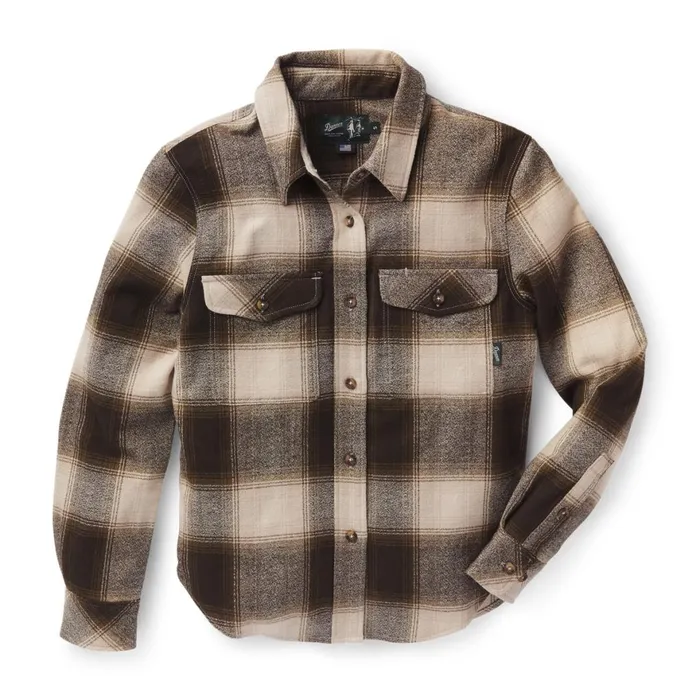 Sauvie Cotton Flannel Shirt Earth Plaid Men Danner Shirts