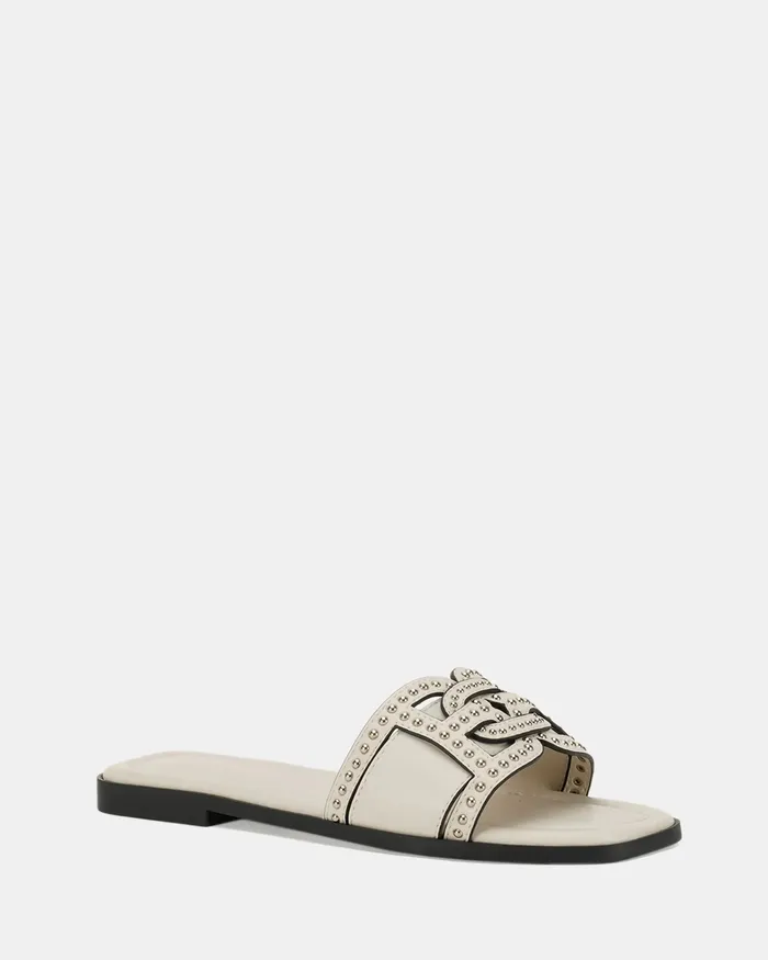 SCANDI CREAM Sandals Flat Sandals NOVO Shoes Women
