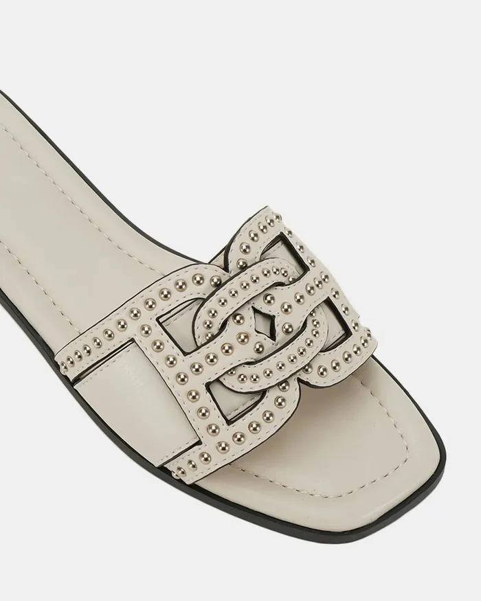 SCANDI CREAM Sandals Flat Sandals NOVO Shoes Women