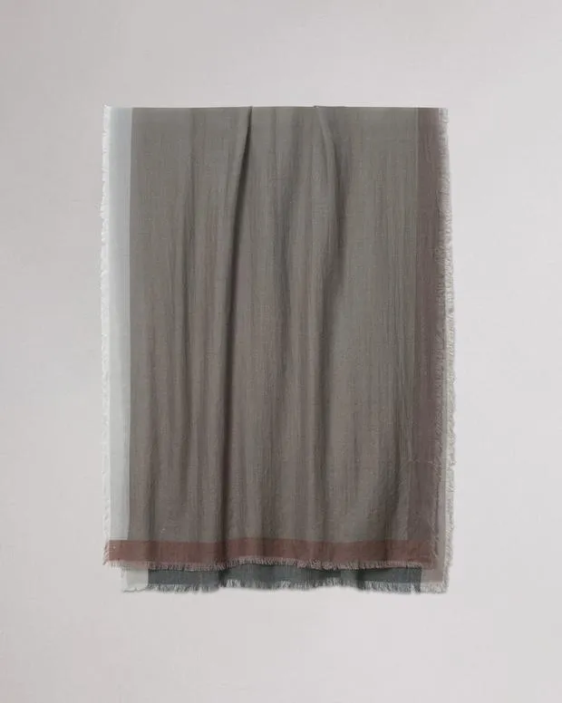 Scarves and Ponchos Women Rag and Bone Astrid Wool Scarf Mid Grey