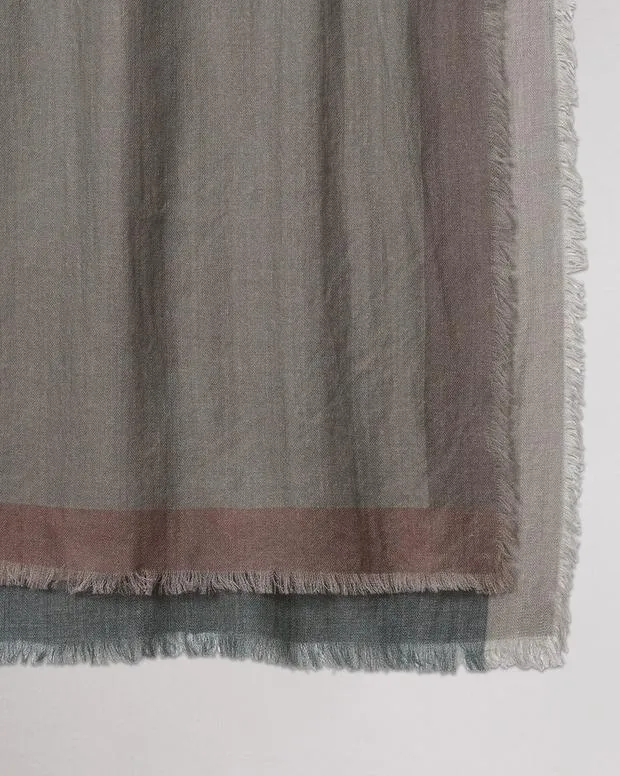 Scarves and Ponchos Women Rag and Bone Astrid Wool Scarf Mid Grey