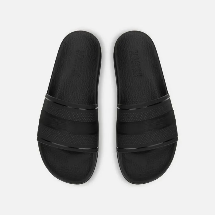 Screen Mixed Slide Black Men Kenneth Cole Sandals