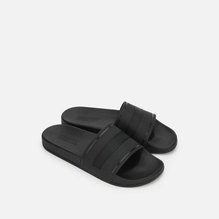Screen Mixed Slide Black Men Kenneth Cole Sandals