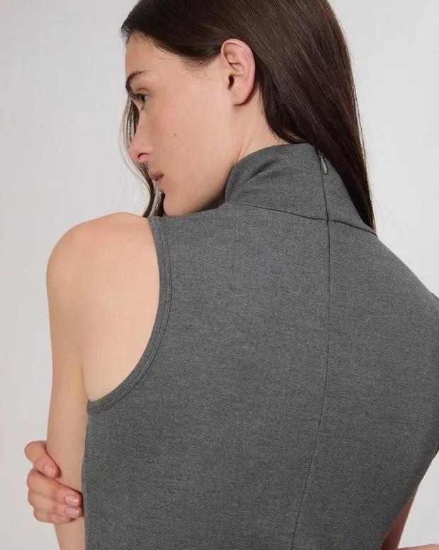 Shirts and Tops Women Rag and Bone Irina Turtleneck Tank Charcoal