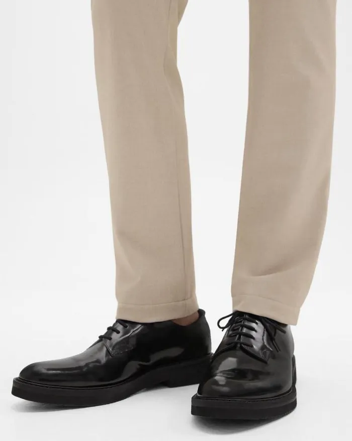 Shoes Men Theory Oxford Shoe In Leather Black Shoes Men Theory Oxford Shoe In Leather Black