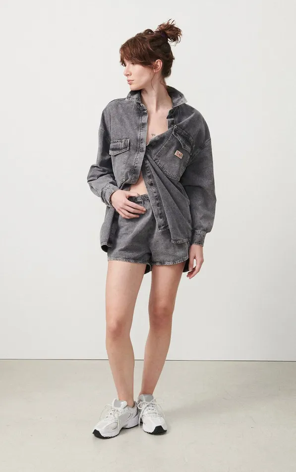 Shorts Jazy Grey Women American Vintage Shorts Shorts Jazy Grey Women American Vintage Shorts