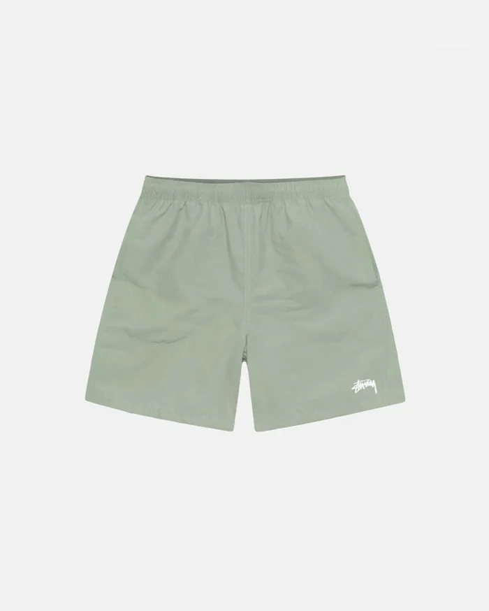 Shorts MenWomen Stussy WATER SHORT STOCK Sage Shorts MenWomen Stussy WATER SHORT STOCK Sage