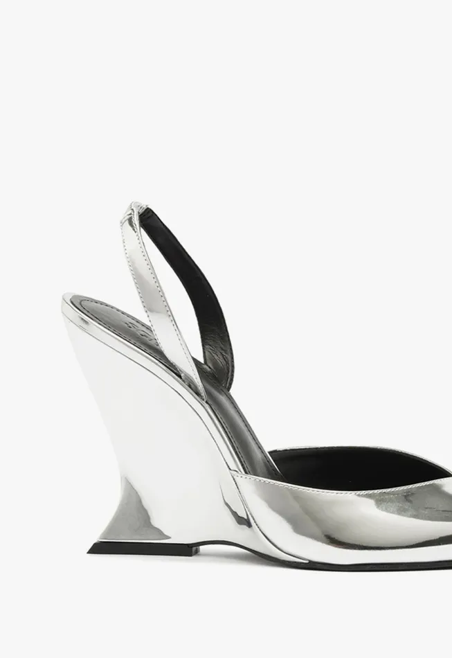 Siena Pump Silver Women Schutz Shoes