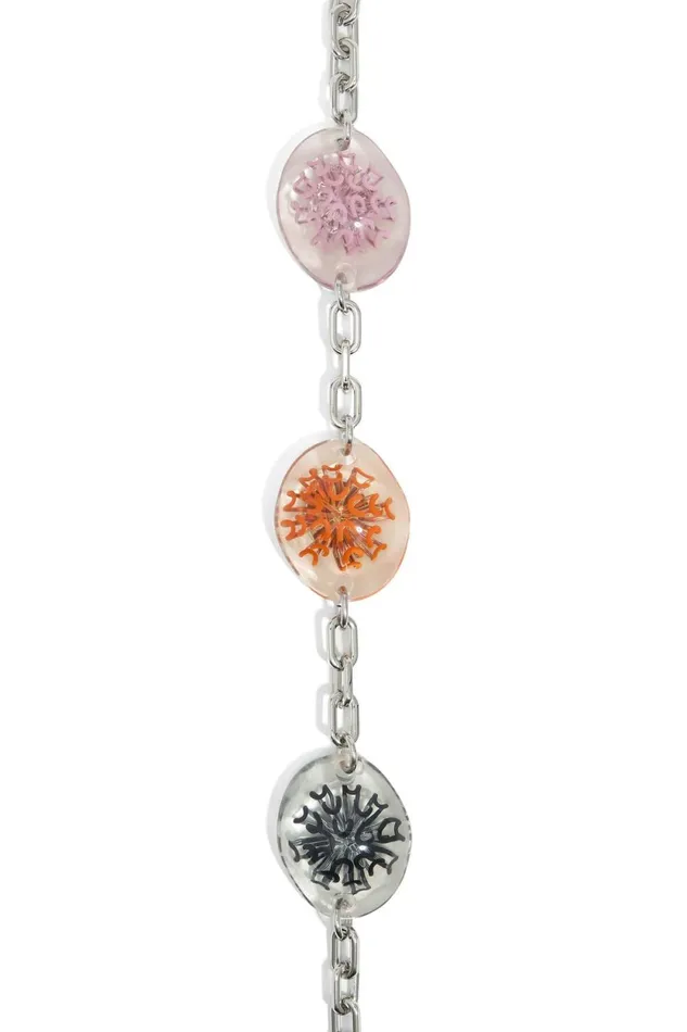 Silver Bubble Chrysanthemums Bag Chain Antique Silver Women Bimba Y Lola Bimba Y Palomo Silver Bubble Chrysanthemums Bag Chain Antique Silver Women Bimba Y Lola Bimba Y Palomo