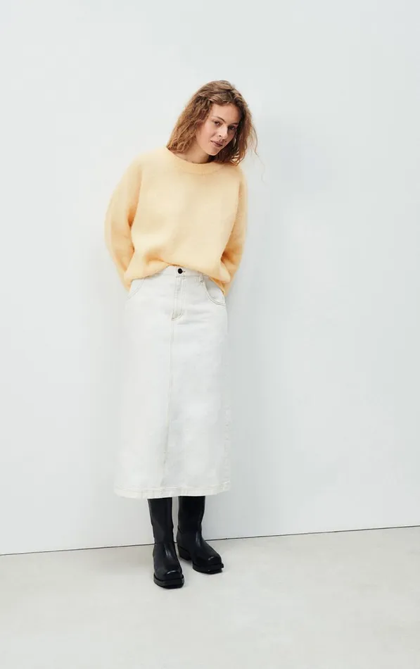 Skirt Jozastreet Off White Women American Vintage Skirts Skirt Jozastreet Off White Women American Vintage Skirts