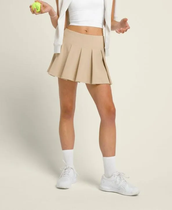 Skirts Women Wilson Classic Pleated Mini Skirt Safari