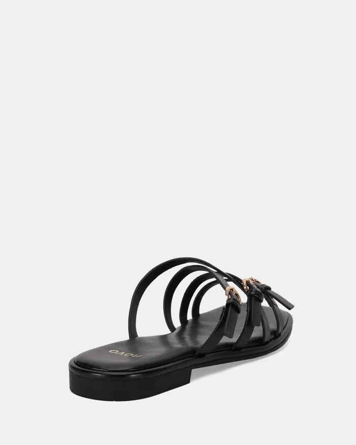 Slides NOVO Shoes Women RIDLEY BLACK Sandals